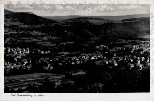 Ak Bad Blankenburg in Thüringen, Panorama