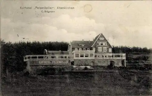 Ak Altenkirchen im Westerwald, Kurhotel Felsenkeller