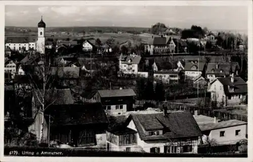 Ak Utting am Ammersee Oberbayern, Teilansicht