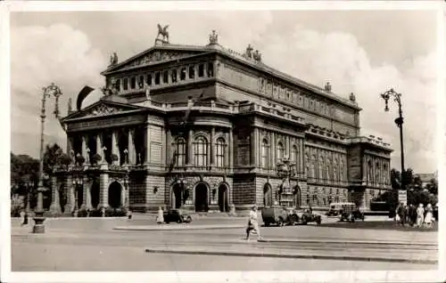 Ak Frankfurt am Main, Opernhaus