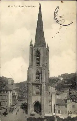 Ak Tulle Corrèze, Kathedrale