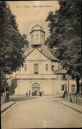 Ak Tulle Corrèze, Kirche Saint Pierre