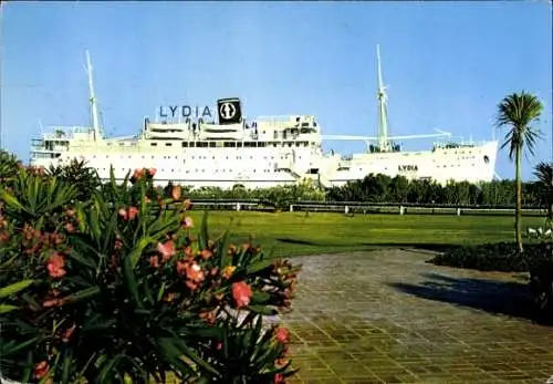 Ak Le Barcarès Pyrénées Orientales, Schiff Le Lydia