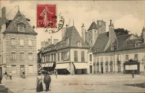 Ak Dijon Côte d’Or, Place des Cordeliers