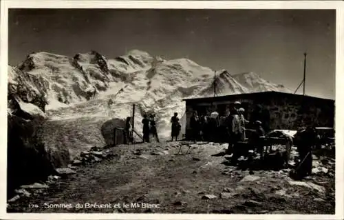 Ak Chamonix Mont Blanc Haute Savoie, Sommet du Brevent