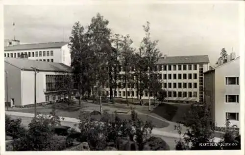 Ak Kotka Finnland, Schule