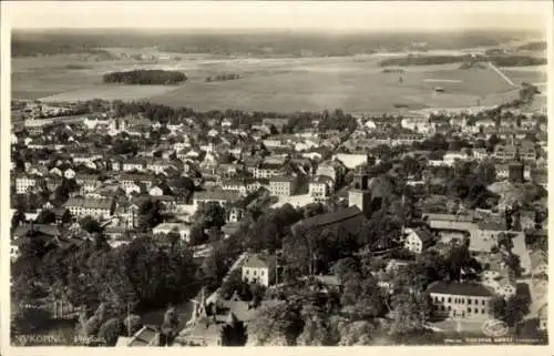 Ak Nykøbing Falster Dänemark, Luftbild