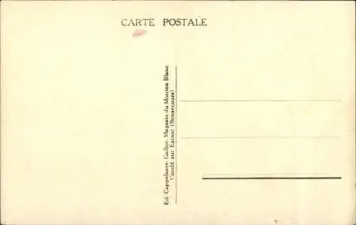 Ak Bon Secours Bonsecours Péruwelz Hennegau, La Grand'Rue und das Institut von Doctor Voet