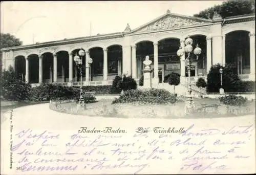 Ak Baden Baden am Schwarzwald, Trinkhalle