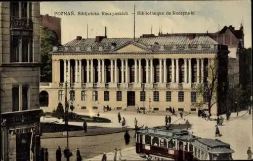 Ak Poznań Posen, Bibliothek