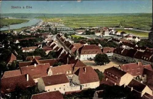 Ak Strehla an der Elbe Sachsen, Panorama