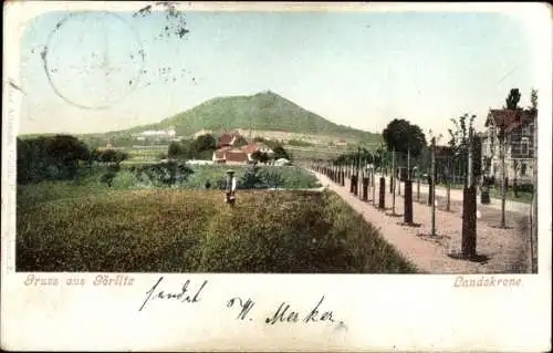 Ak Görlitz in der Lausitz, Landeskrone