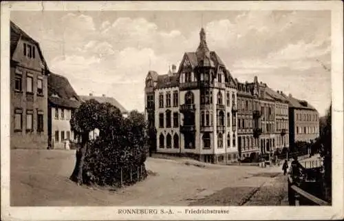 Ak Ronneburg in Thüringen, Friedrichstraße