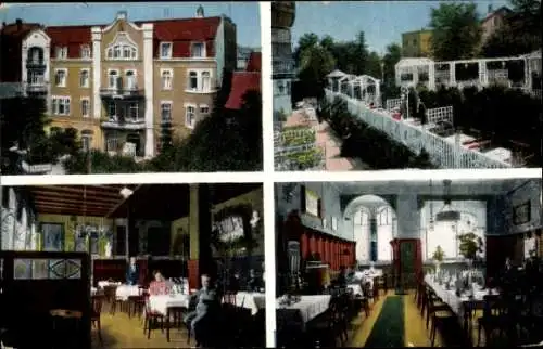 Ak Eisenach, Hotel Karthäuser und Wolfsschlucht, Inh. Theodor Mattheus