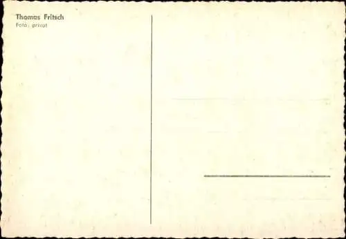 Ak Schauspieler Thomas Fritsch, Portrait