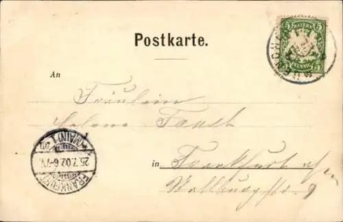 Ak München, Jahresausstellung 1902