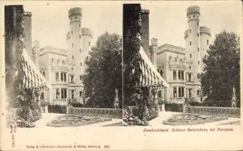 Stereo Ak Babelsberg Potsdam in Brandenburg, Schloss