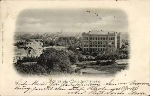 Ak Friedrichsberg Schleswig an der Schlei, Teilansicht