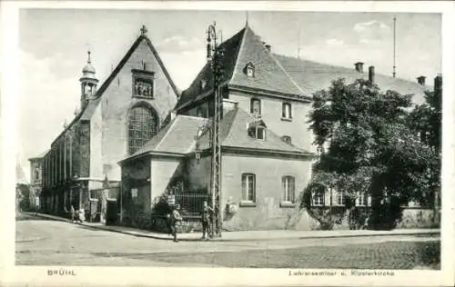 Ak Brühl in Westfalen, Lehrerseminar, Klosterkirche