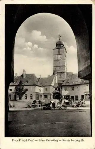 Ak Sibiu Nagyszeben Hermannstadt Rumänien, Prinz-Karl-Ring