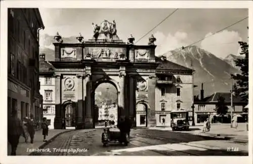 Ak Innsbruck in Tirol, Triumphpforte