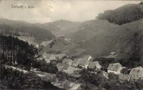 Ak Lerbach Osterode am Harz, Gesamtansicht