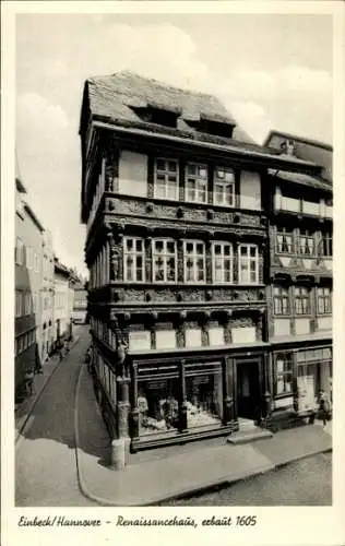 Ak Einbeck in Niedersachsen, Renaissancehaus