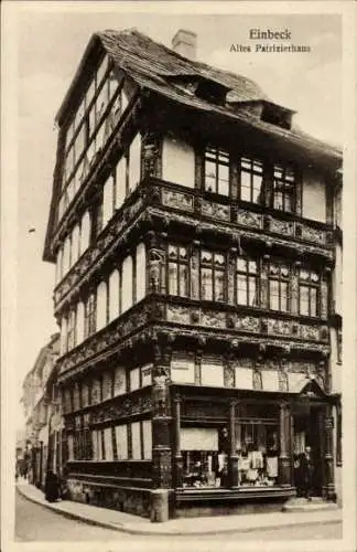 Ak Einbeck in Niedersachsen, Altes Patrizierhaus