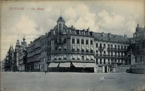 Ak Oostende Ostende Westflandern, La Digue