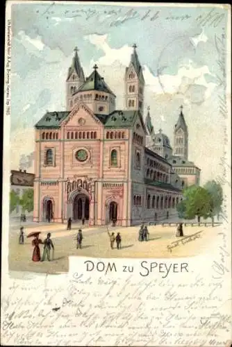 Ak Speyer am Rhein, Dom