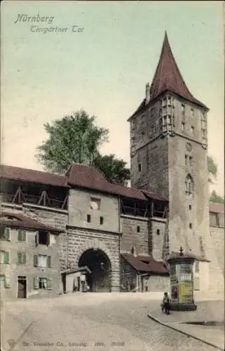 Ak Nürnberg in Mittelfranken, Tiergärtner Tor