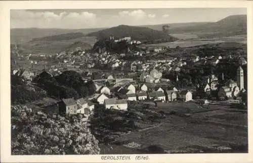 Ak Gerolstein in der Eifel, Gesamtansicht