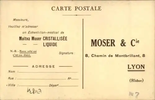 Ak Lyon Rhône, Moser & Cie, Maltea, Laxo Digestif