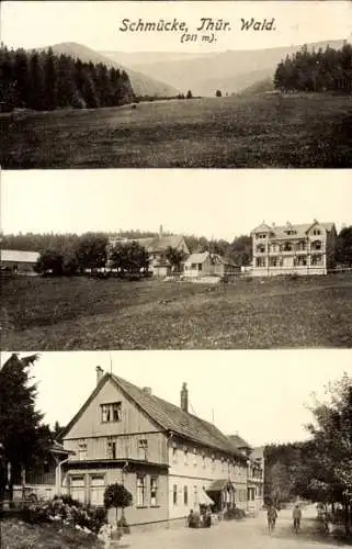 Ak Gehlberg Suhl in Thüringen, Berghotel Schmücke