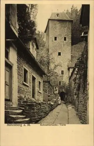 Ak Miltenberg am Main Unterfranken, Schnatterlochs-Turm