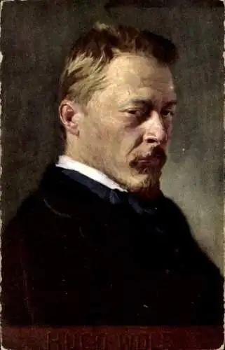 Ak Komponist Hugo Wolf, Portrait, BKWI 874 31