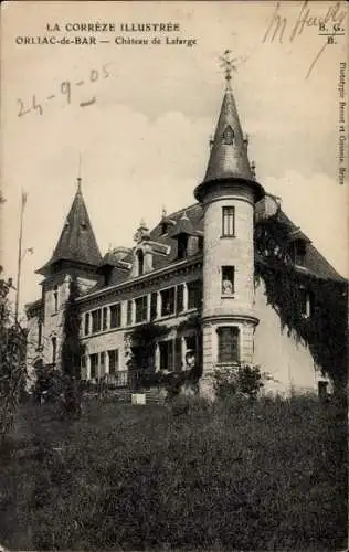 Ak Orliac de Bar Corrèze, Chateau de Lafarge