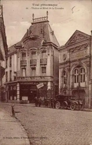 Ak Toul Meurthe et Moselle, Theatre, Hotel de la Comedie