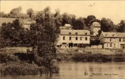 Ak Waulsort Hastière Wallonien Namur, Hotel de France