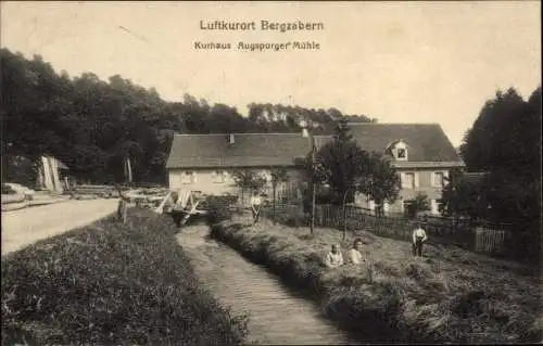 Ak Bad Bergzabern an der Weinstraße Pfalz, Kurhaus Augspurger Mühle