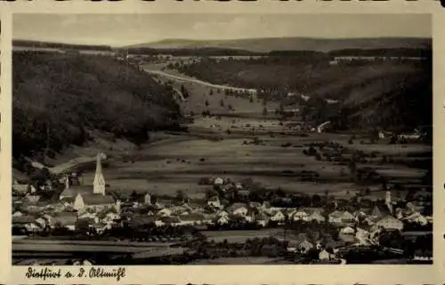 Ak Dietfurt an der Altmühl Oberpfalz, Panorama