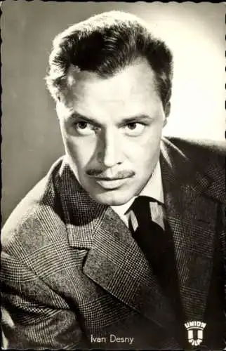 Ak Schauspieler Ivan Desny, Portrait