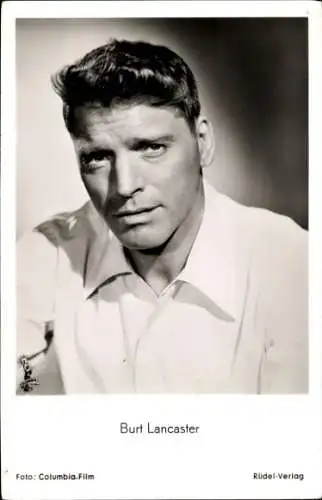 Ak Schauspieler Burt Lancaster, Portrait, Verdammt in alle Ewigkeit