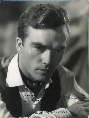 Ak Schauspieler Erik Schumann, Portrait, Autogramm