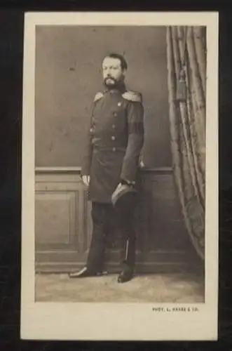 CdV Portrait Großherzog Friedrich I. von Baden