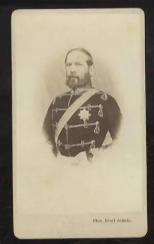 CdV Portrait Herzog Wilhelm von Braunschweig