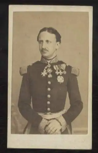 CdV Portrait Franz II. König von Sizilien