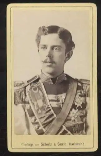 CdV Portrait König Gustav von Schweden