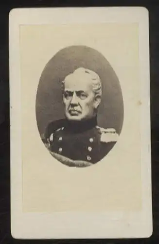 CdV Portrait Friedrich Wilhelm I. Kurfürst von Hessen-Kassel