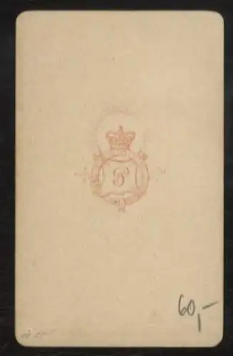 CdV Portrait Prinz Adalbert von Preußen